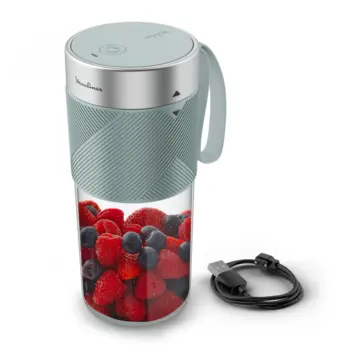 MOULINEX LIGHTMIX PORTABLE BLENDER 300ML - Green