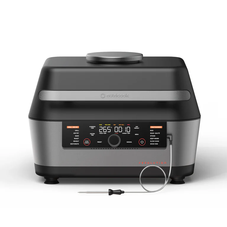 Nutricook Revolution 3-in-1 Grill, Air Fryer & Multicooker