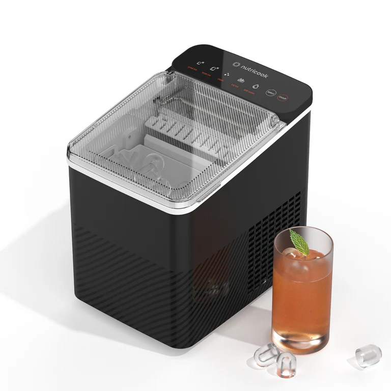 صانعة ثلج Nutricook Icy Bullet — اللون الأسود