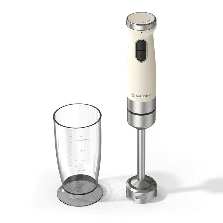 Nutricook Essentials Hand Blender, 1200W, Beige