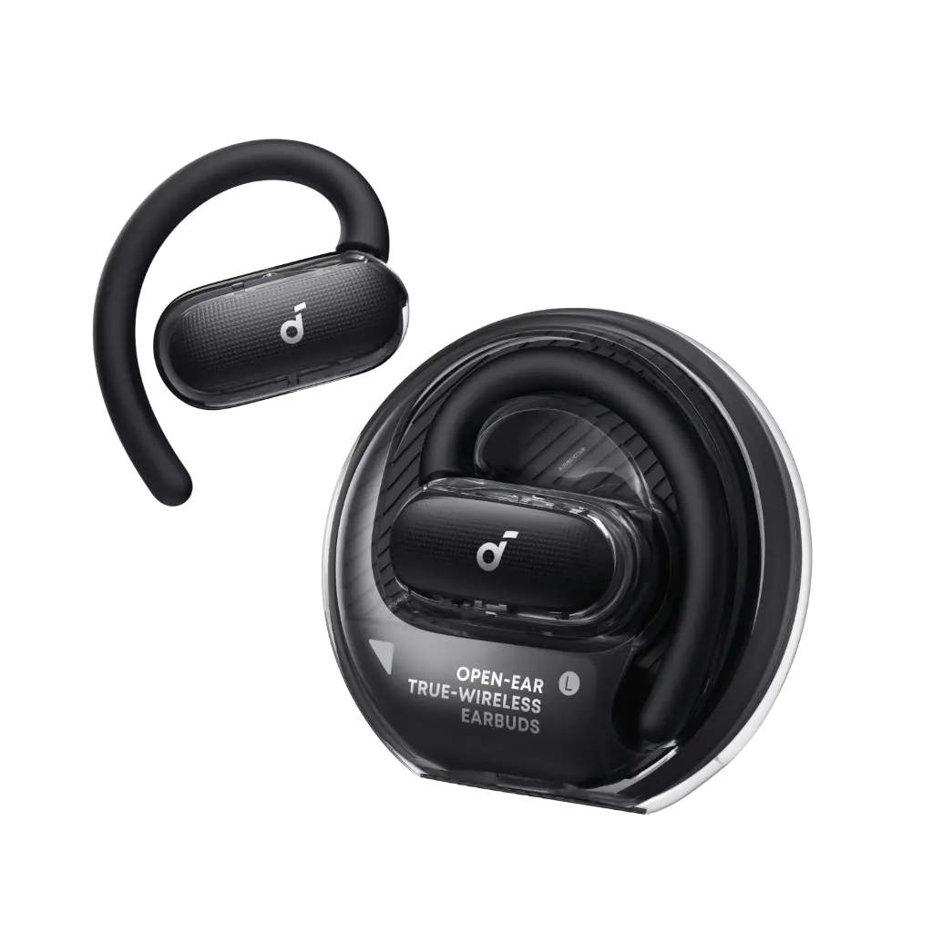 Anker Soundcore V40i Open-Ear Earbuds - Black