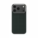 غطاء حماية بنكس من ألياف كيفلار لهاتف iPhone 17 Pro Max — اللون الأخضر