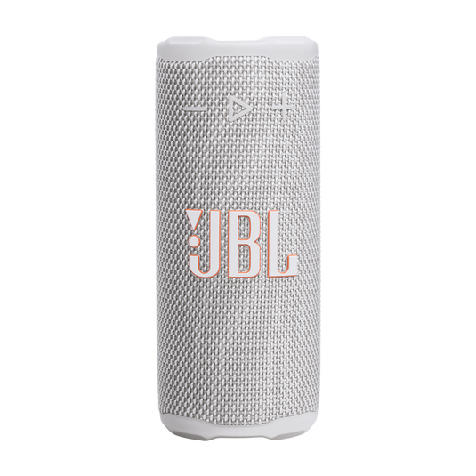 سماعة JBL Grip محمولة ومدمجة مع إضاءة محيطية - لون أبيض