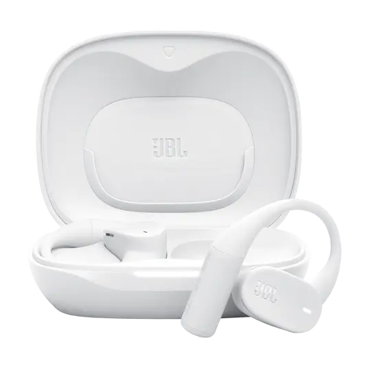 سماعة JBL Soundgear Sense Lite لاسلكية بالكامل بتصميم مفتوح - لون أبيض