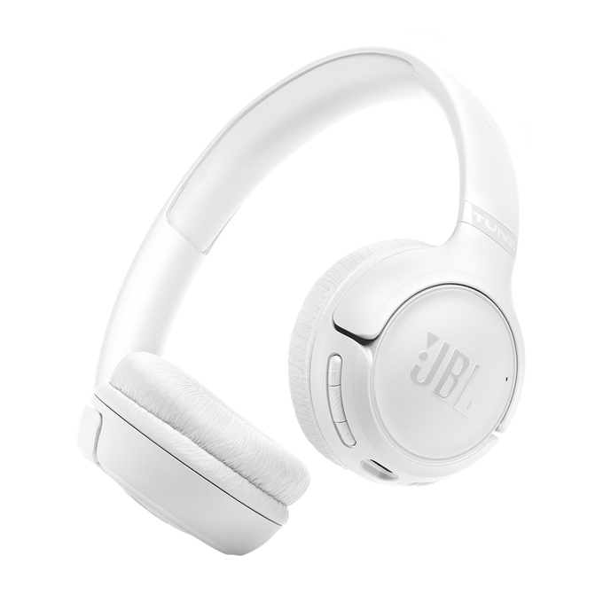 سماعة JBL Tune 530BT لاسلكية فوق الأذن - لون أبيض