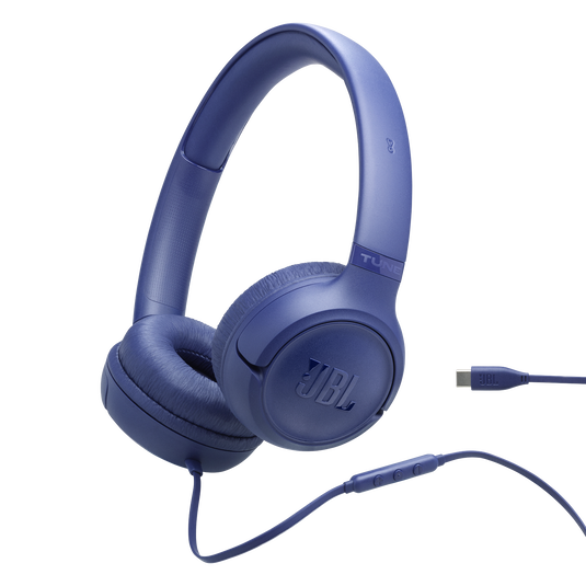 سماعة JBL Tune 530C سلكية داخل الأذن بمنفذ USB-C - لون أزرق