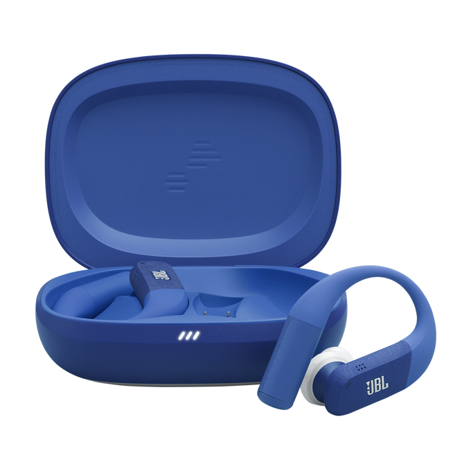 سماعة JBL Endurance Peak 4 رياضية لاسلكية بالكامل - لون أزرق