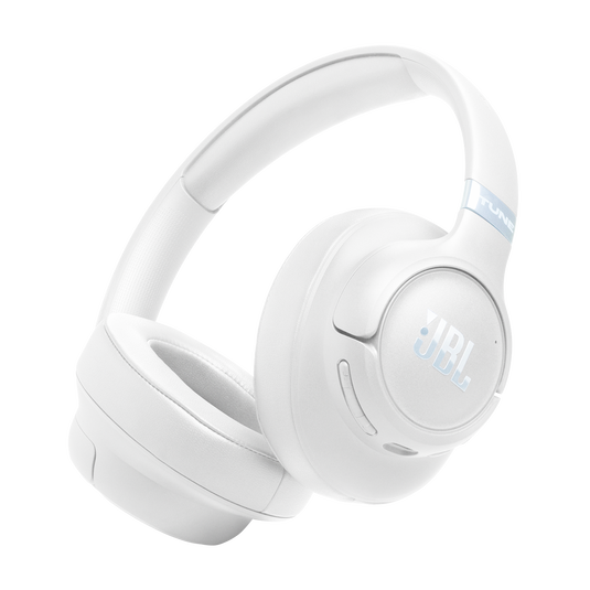 سماعة JBL Tune 780NC لاسلكية حول الأذن بإلغاء ضجيج - لون أبيض