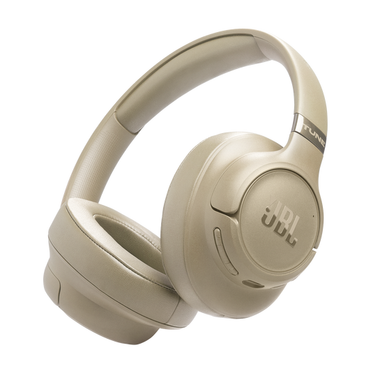 سماعة JBL Tune 780NC لاسلكية حول الأذن بإلغاء ضجيج - لون بيج