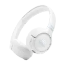 سماعة JBL Tune 680NC لاسلكية فوق الأذن بإلغاء ضجيج - لون أبيض