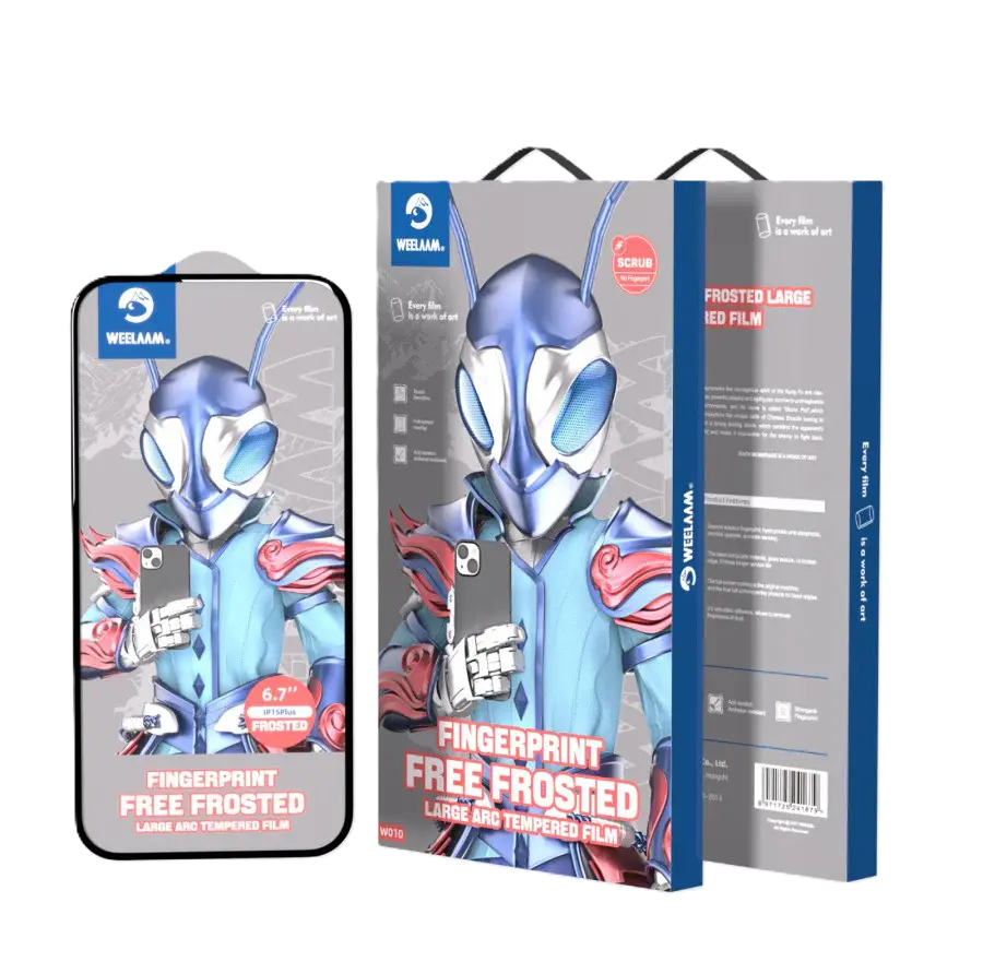 WEELAAM Screen Protector W011 iPhone 16 Pro Fingerprint Free Privacy