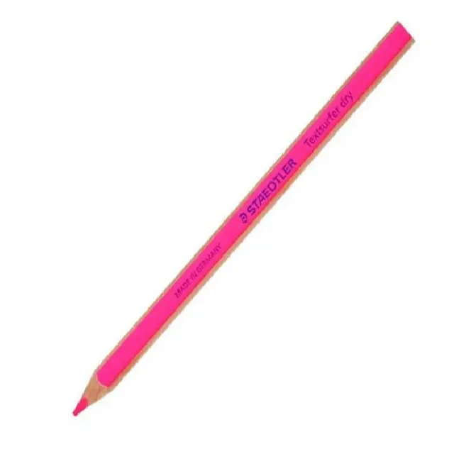 STAEDTLER Textsurfer Dry 128 64 Highlighter Pencil - Pink Fuchsia 