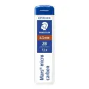 STAEDTLER Mars Micro Carbon 250 Leads 0.5mm 2B - Tube of 12 