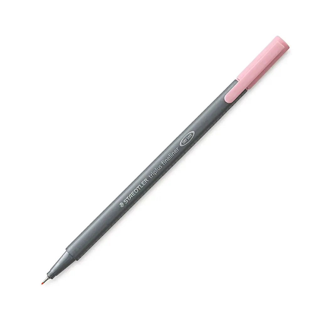 STAEDTLER Triplus Fineliner 334 0.3mm Pastel - Light Rose 