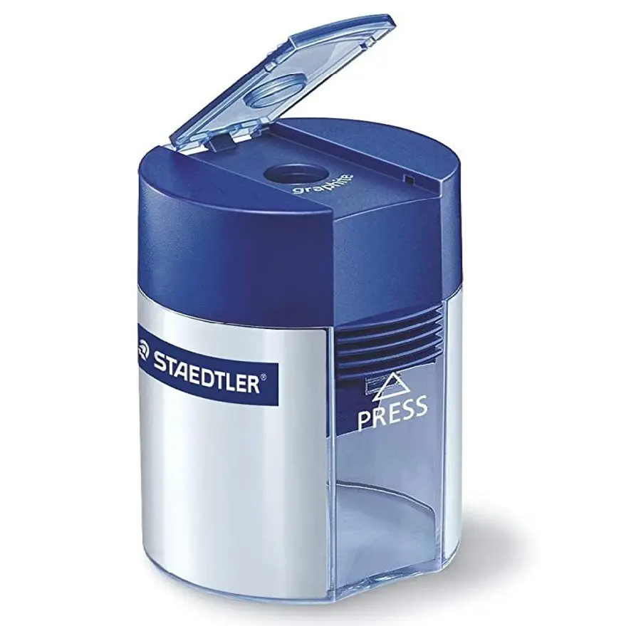 STAEDTLER Noris Sharpener Tub 511 - Single Hole with Container 