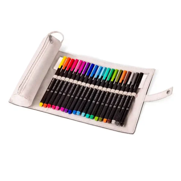 STAEDTLER Triplus Fineliner 334 PC20 Pencil Case - 20 Pastel Colors 0.3mm 