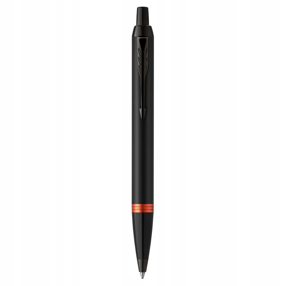 PARKER IM Professionals Vibrant Rings Ballpoint Pen - Flame Orange 