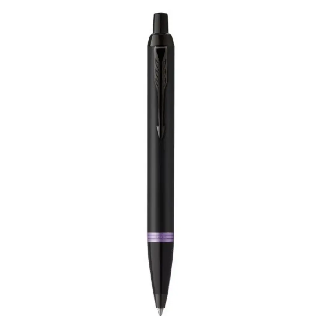 PARKER IM Professionals Vibrant Rings Ballpoint Pen - Amethyst Purple 
