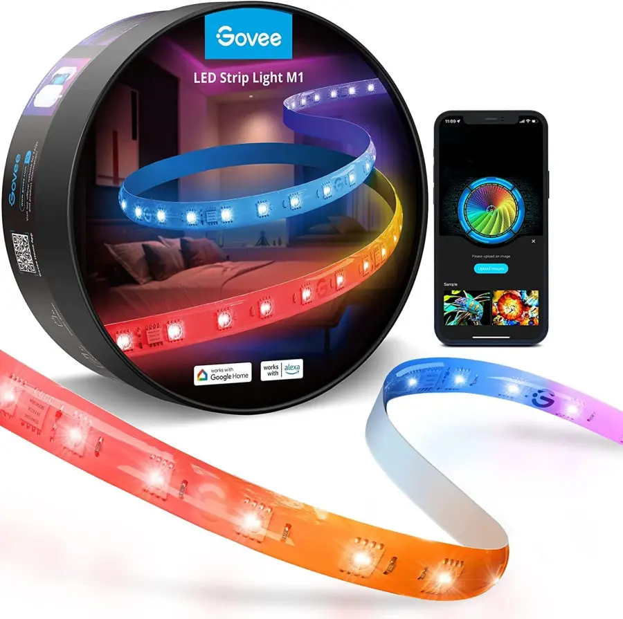 Govee 16.4ft RGBICW LED Strip Lights 5 Meter
