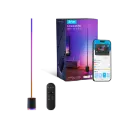 مصباح أرضي ركني جوفي ليرا آر جي بي آي سي دبليو دبليو مع سبيكر - أسود