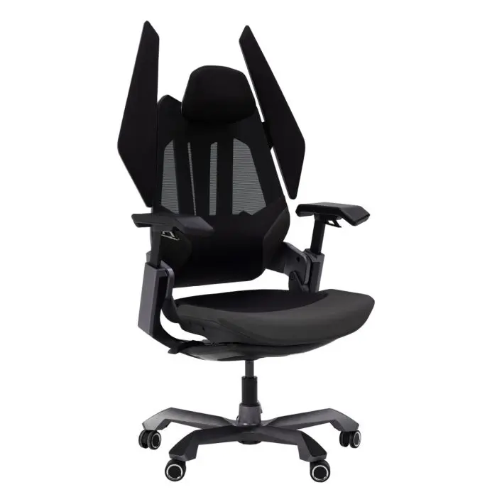 GamerTek Final Boss Gaming Chair Black & Grey