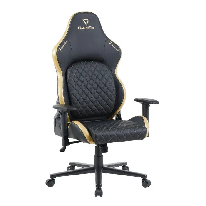 GamerTek Valor Gaming Chair Black/Golden Edition