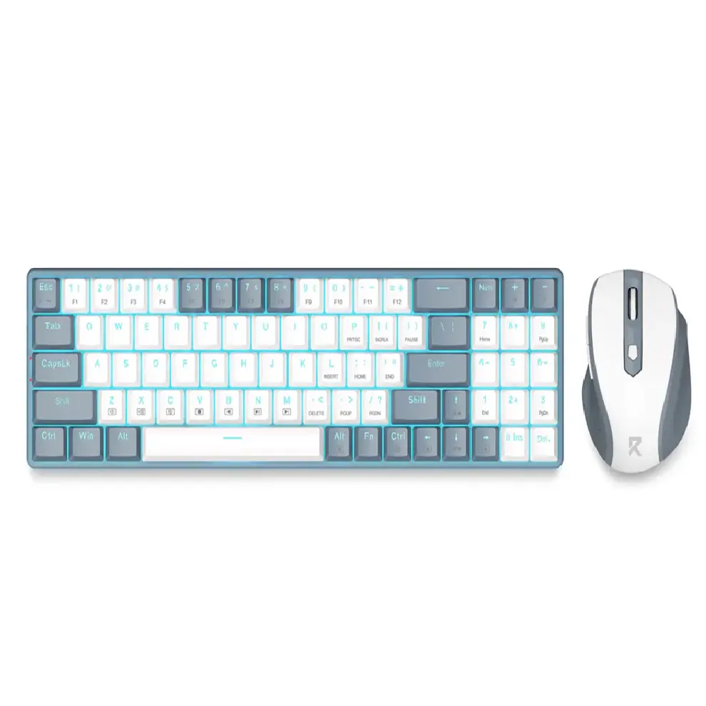 Redragon 94key Low Profile Keyboard + Mouse Combo BS-8772GW