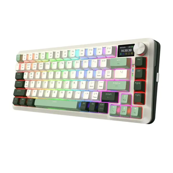 Redragon 75% Gasket Mechanical KB Wired/2.4G/BT w/Display K708AK