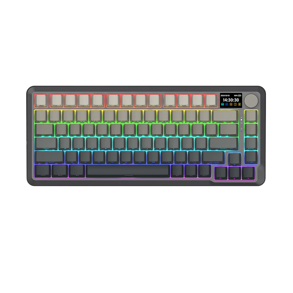 Redragon 75% Gasket Mechanical KB Wired/2.4G/BT w/Display K708GG