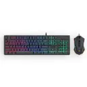 Redragon Full Size Wired Membrane KB + Mouse S107RGB-BA