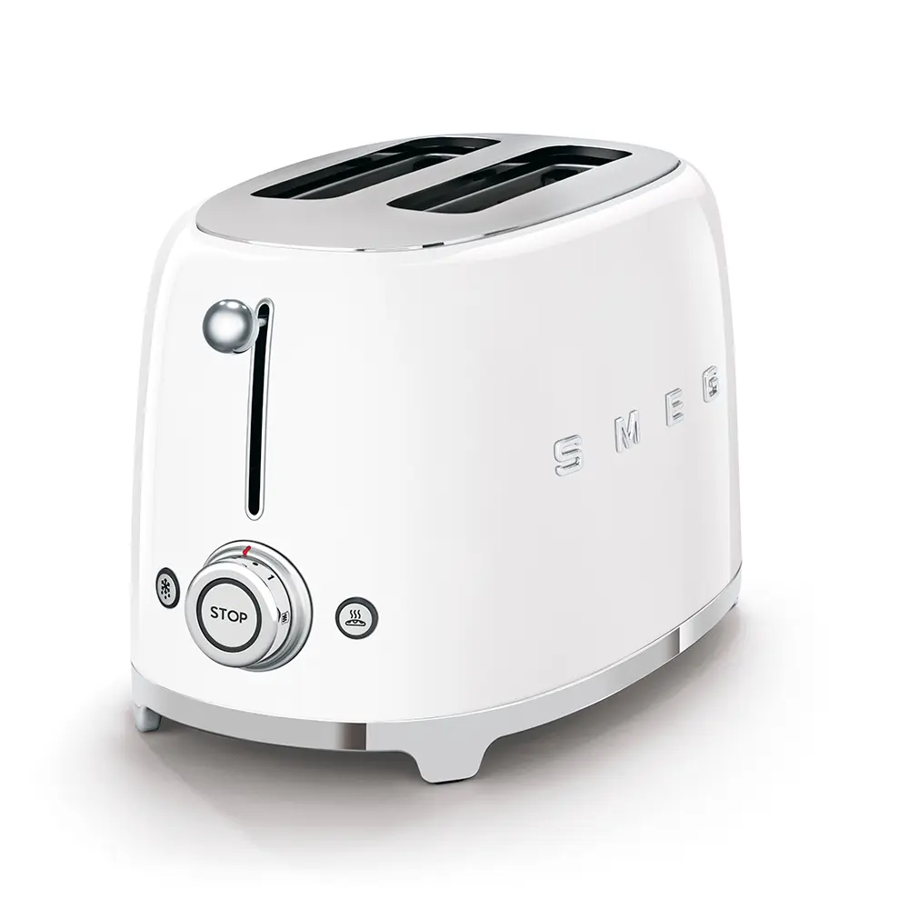 Smeg 50's Style 2 Slice Toaster - White