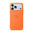 Apple iPhone 17 Pro Max Silicone Case with MagSafe – Orange