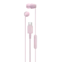 سماعات أذن سلكية سوني بمنفذ USB-C - اللون الوردي