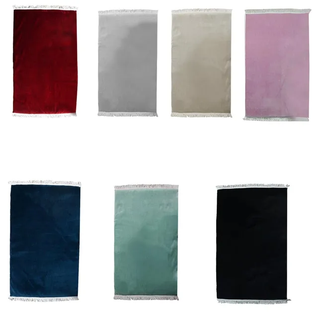 Sundus Gold Memory Foam Prayer Mat | Premium Thick Comfort Islamic Prayer Rug | Luxury Gift