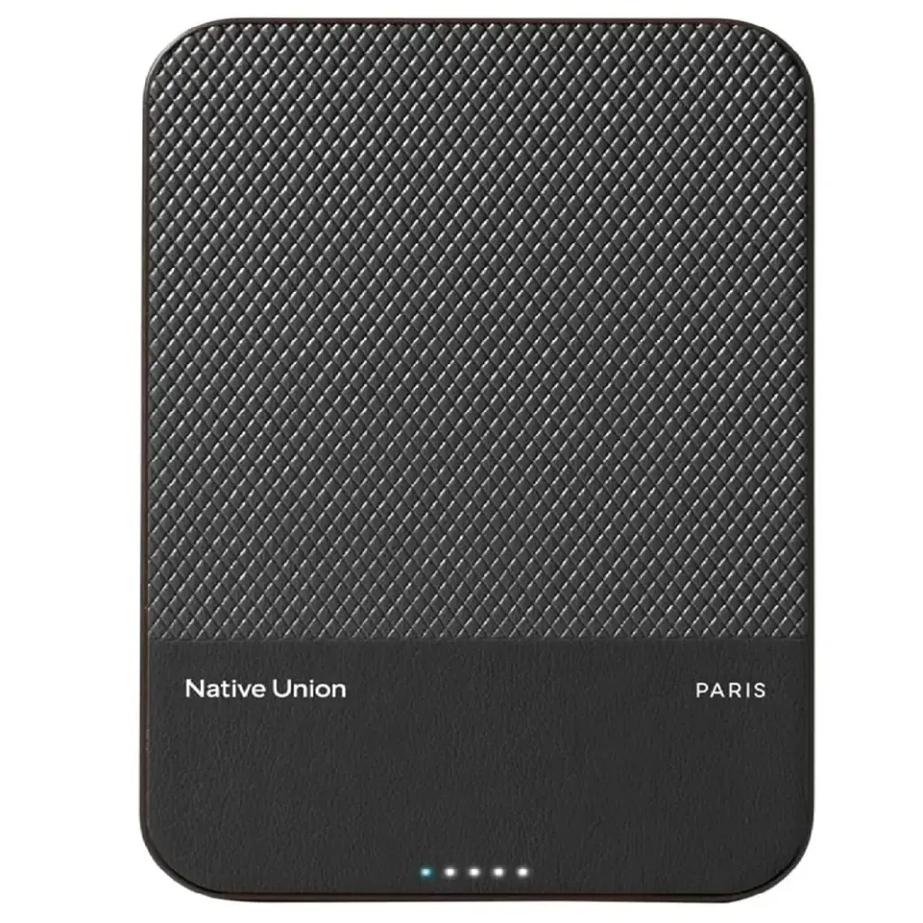 Native Union Magnetic Power Bank 5000mAh - Black