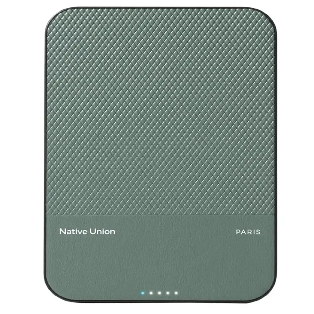 Native Union Magnetic Power Bank 5000mAh - Slategreen