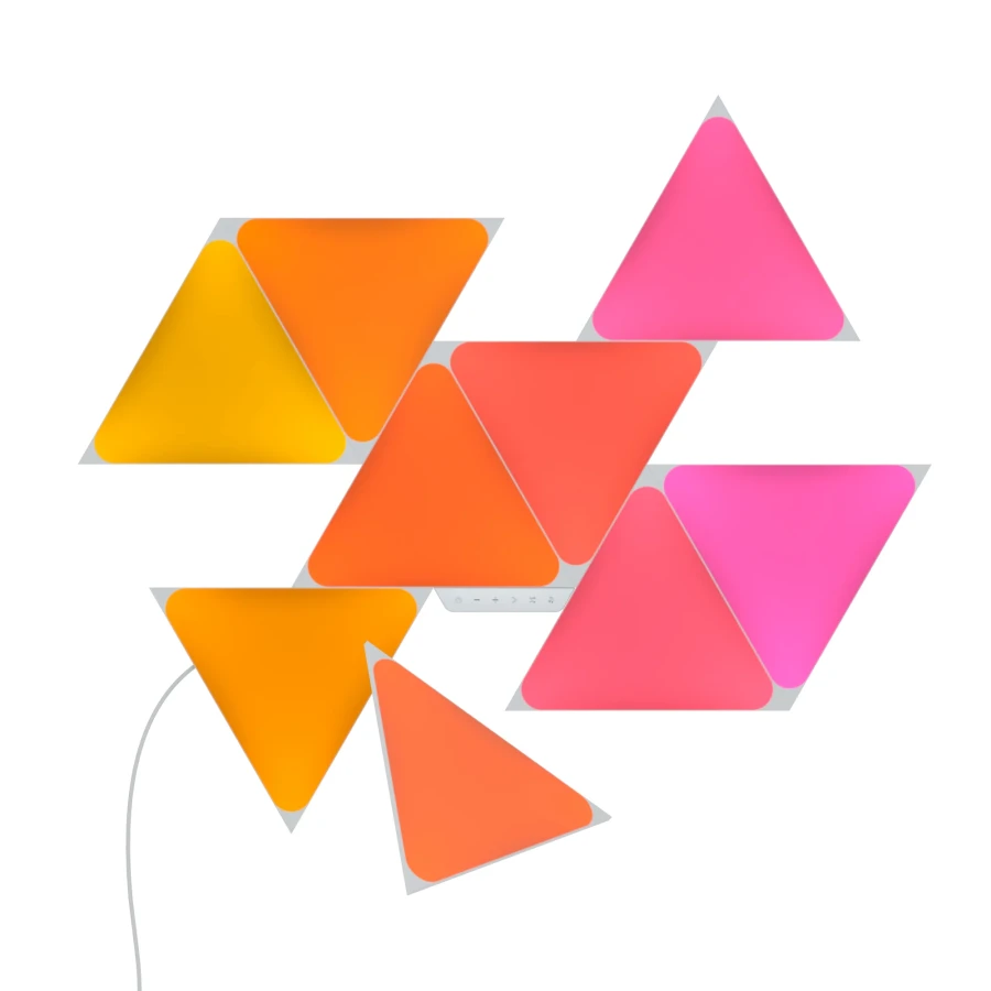 Nanoleaf Shapes Triangles Starter Kit White - 9 Pack