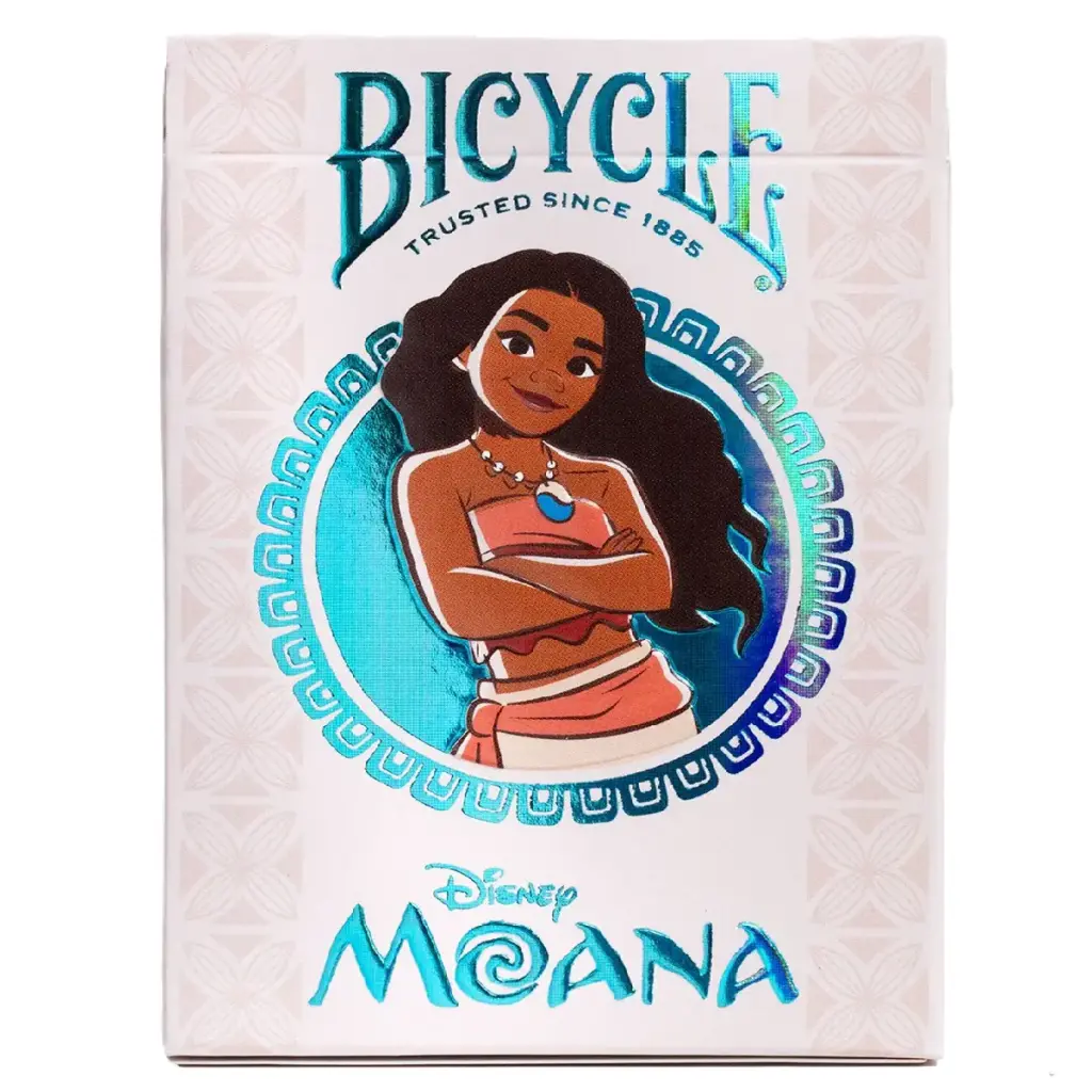 Bicycle Playing Cards - Disney Moana | Illustrated Standard Deck | 52 Cards