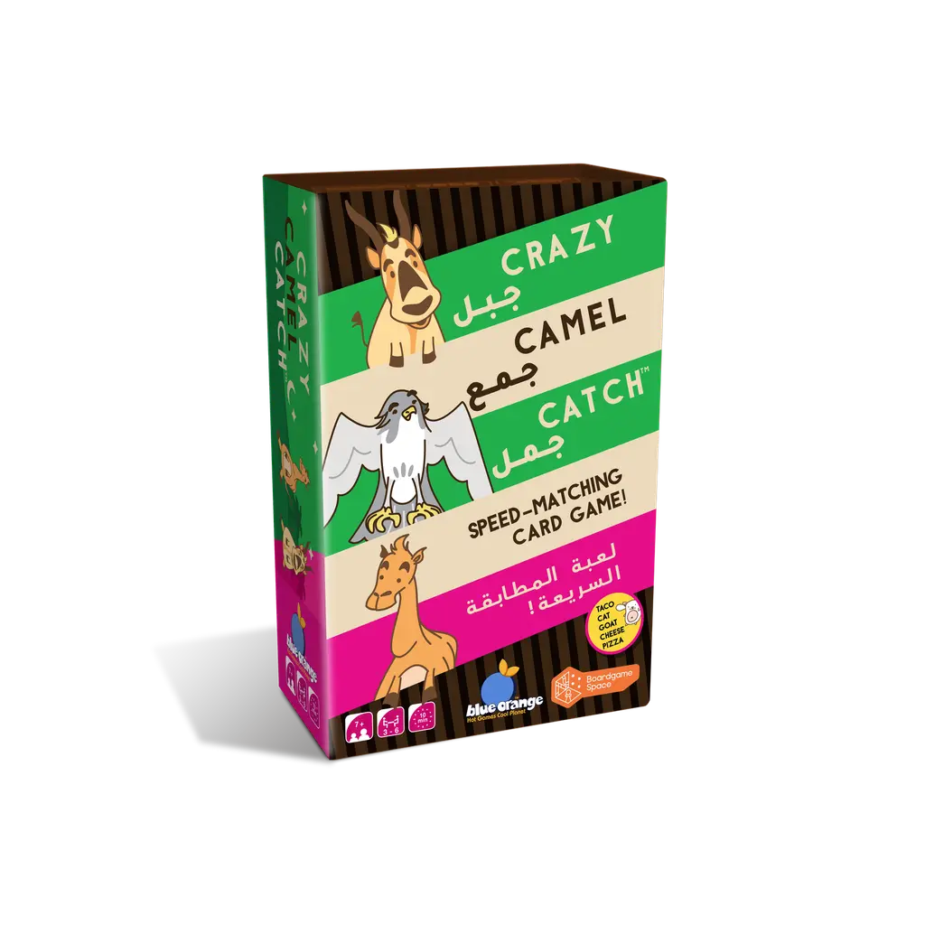 Crazy Camel Catch | Fast-Paced Family Card Game | Boardgame Space