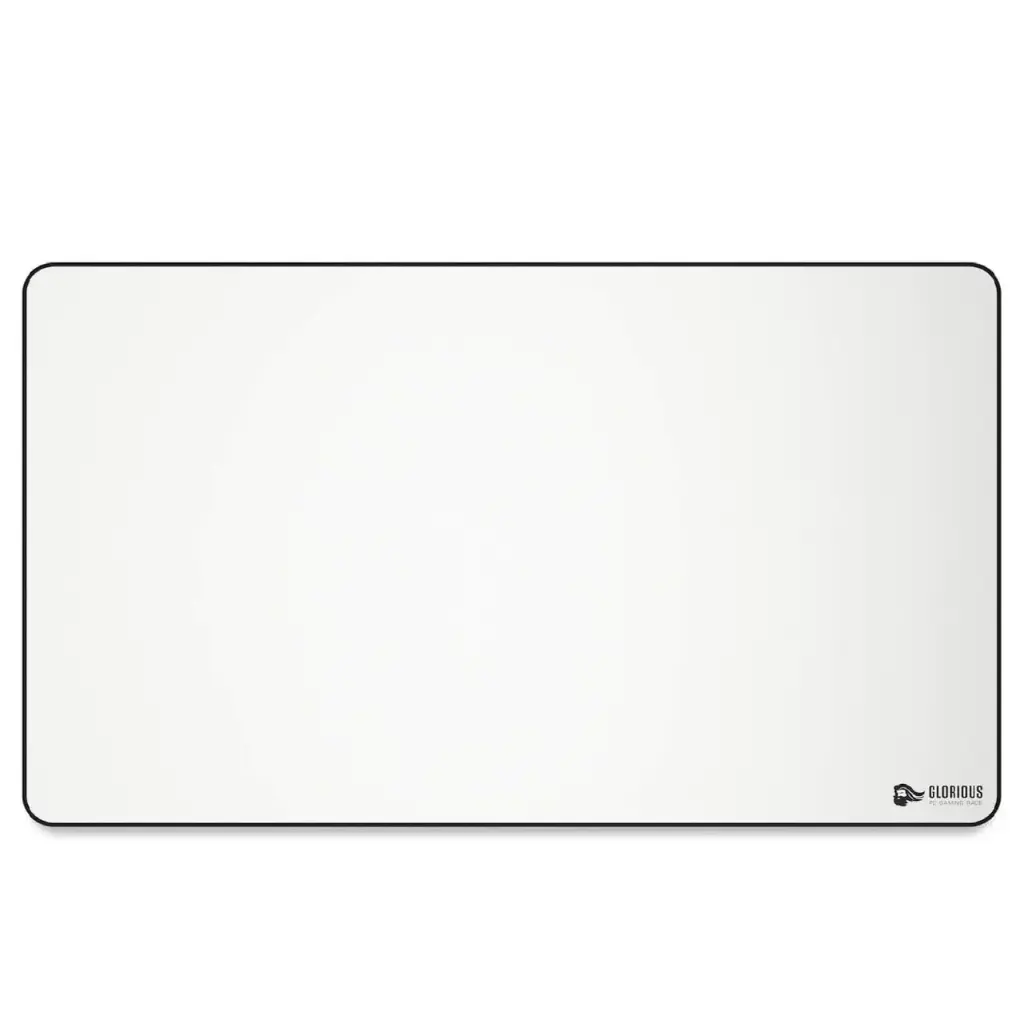 Glorious Extended Gaming Mouse Pad 11"x36" - White Edition