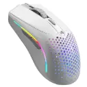 ماوس الألعاب اللاسلكي جلوريوس موديل أو 2 ميني (Model O 2 Mini) - لون أبيض مطفي