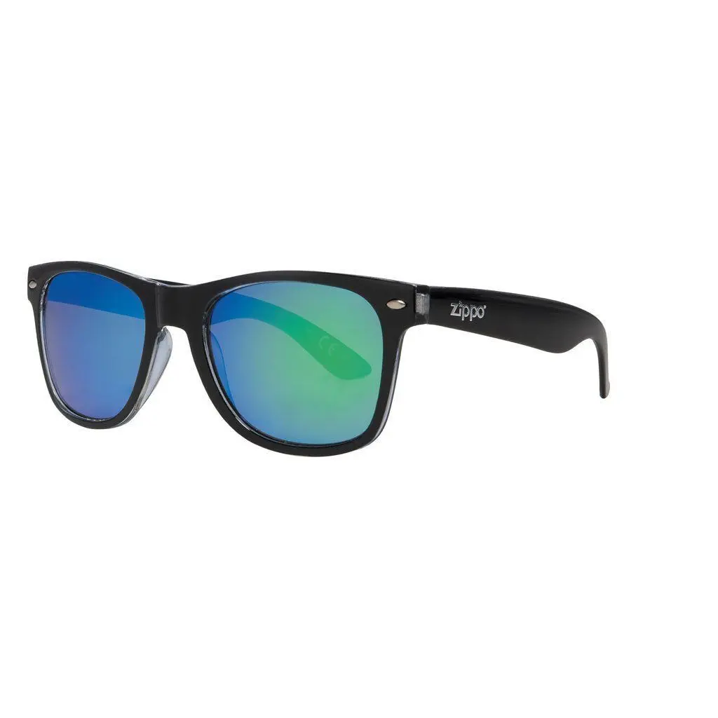Zippo Sunglasses – Rectangular Shape Classic Full-Rim Frame – OB21-07