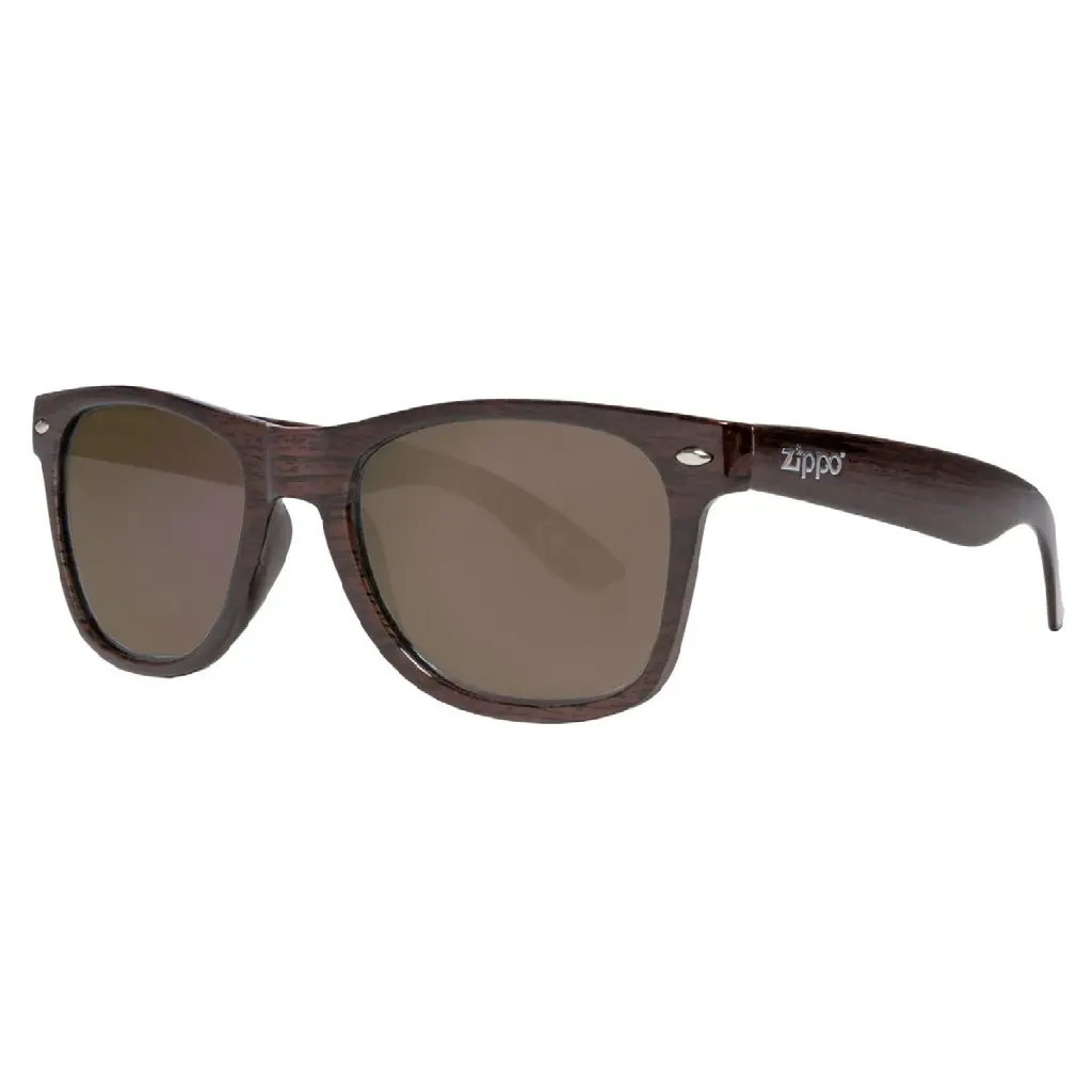 Zippo Sunglasses – Rectangular Shape Classic Full-Rim Frame – OB21-09