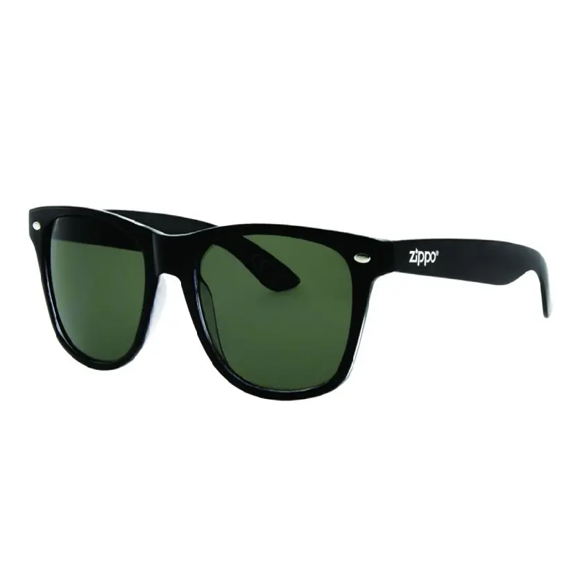 Zippo Sunglasses – Rectangular Shape Classic Full-Rim Frame – OB02-32