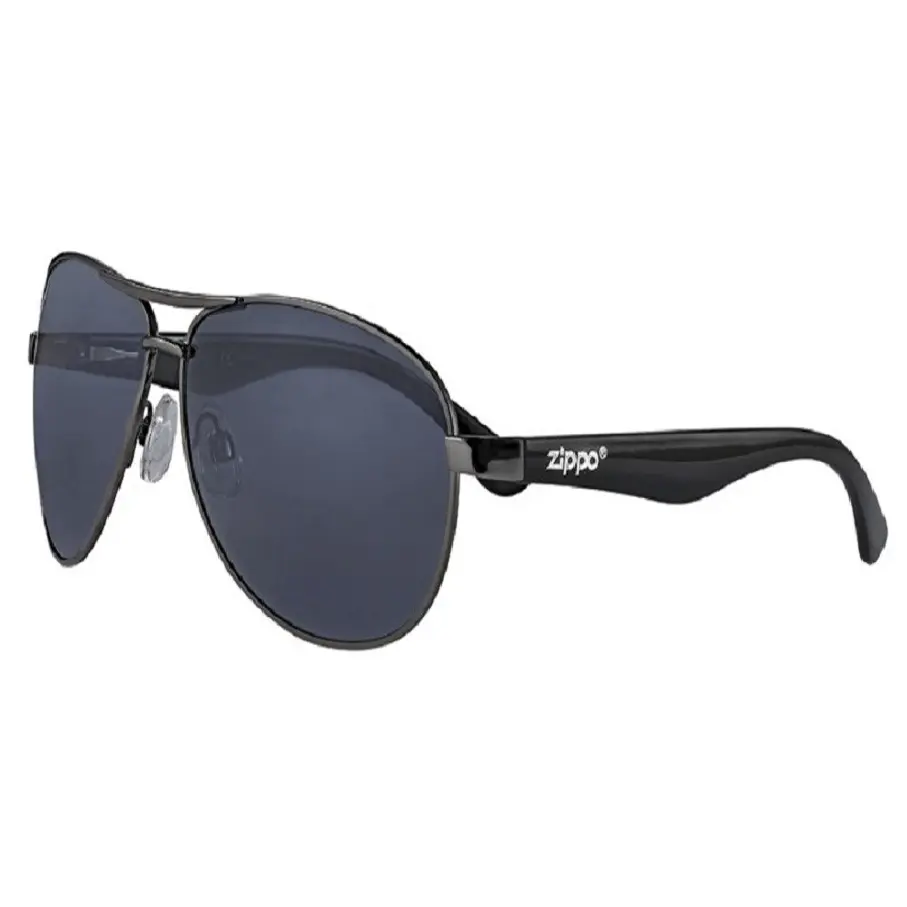 Zippo Sunglasses – Rectangular Shape Classic Full-Rim Frame – OB56-01