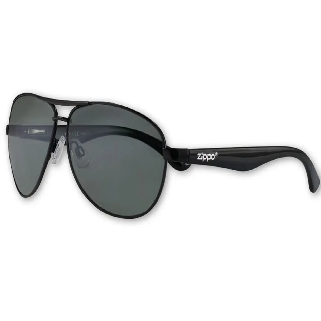 Zippo Sunglasses – Rectangular Shape Classic Full-Rim Frame – OB56-03