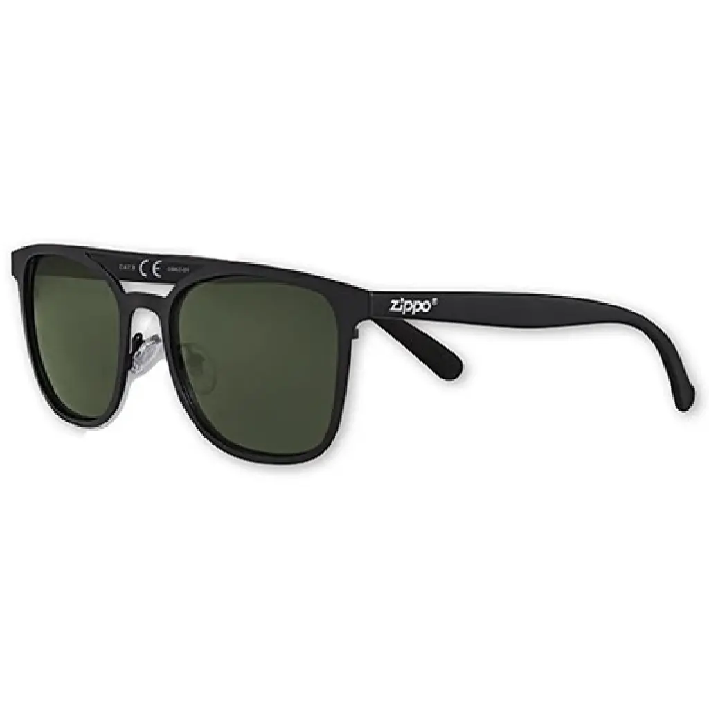 Zippo Sunglasses – Square Shape Classic Full-Rim Frame – OB62-01