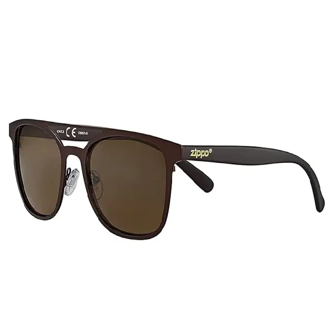 Zippo Sunglasses – Square Shape Classic Full-Rim Frame – OB62-02