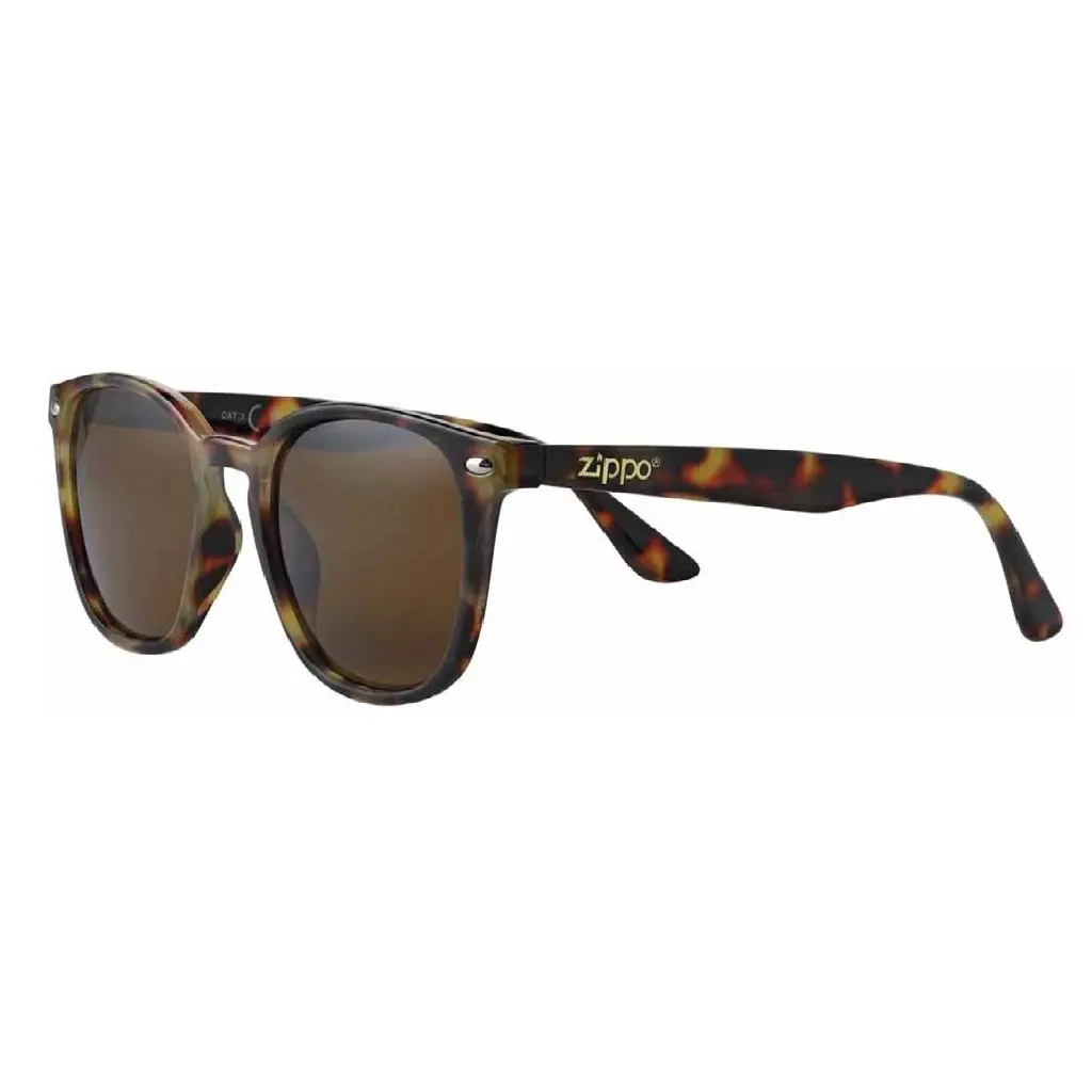 Zippo Sunglasses – Rectangular Shape Fashion Full-Rim Frame – OB104-03