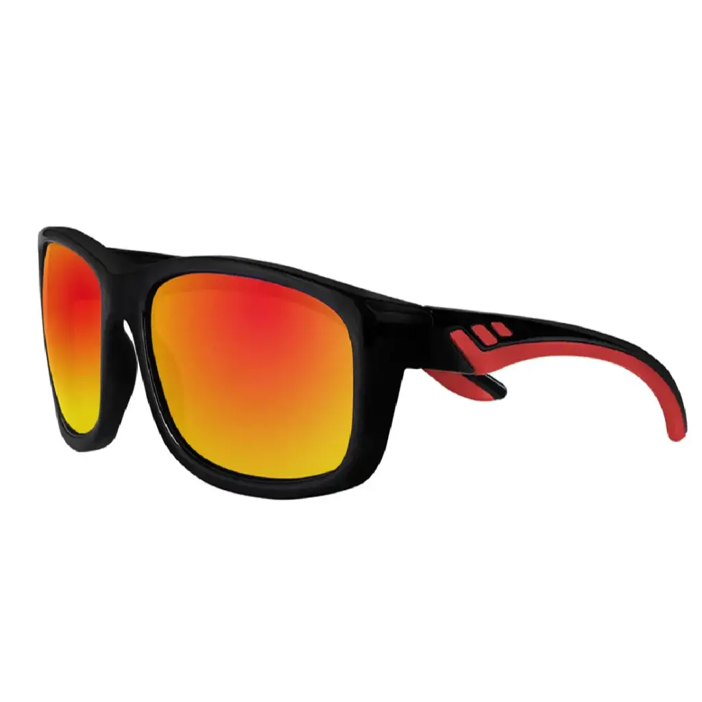 Zippo Sport Sunglasses – Full-Rim Wraparound Sport Frame – OS38-01